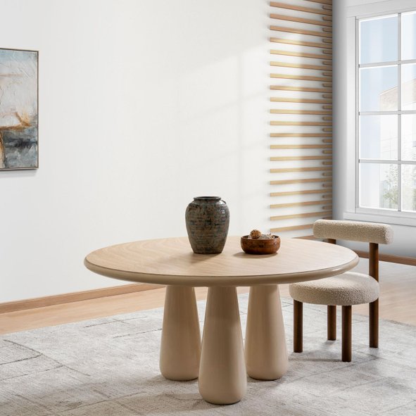 6 seater concrete dining table outlet